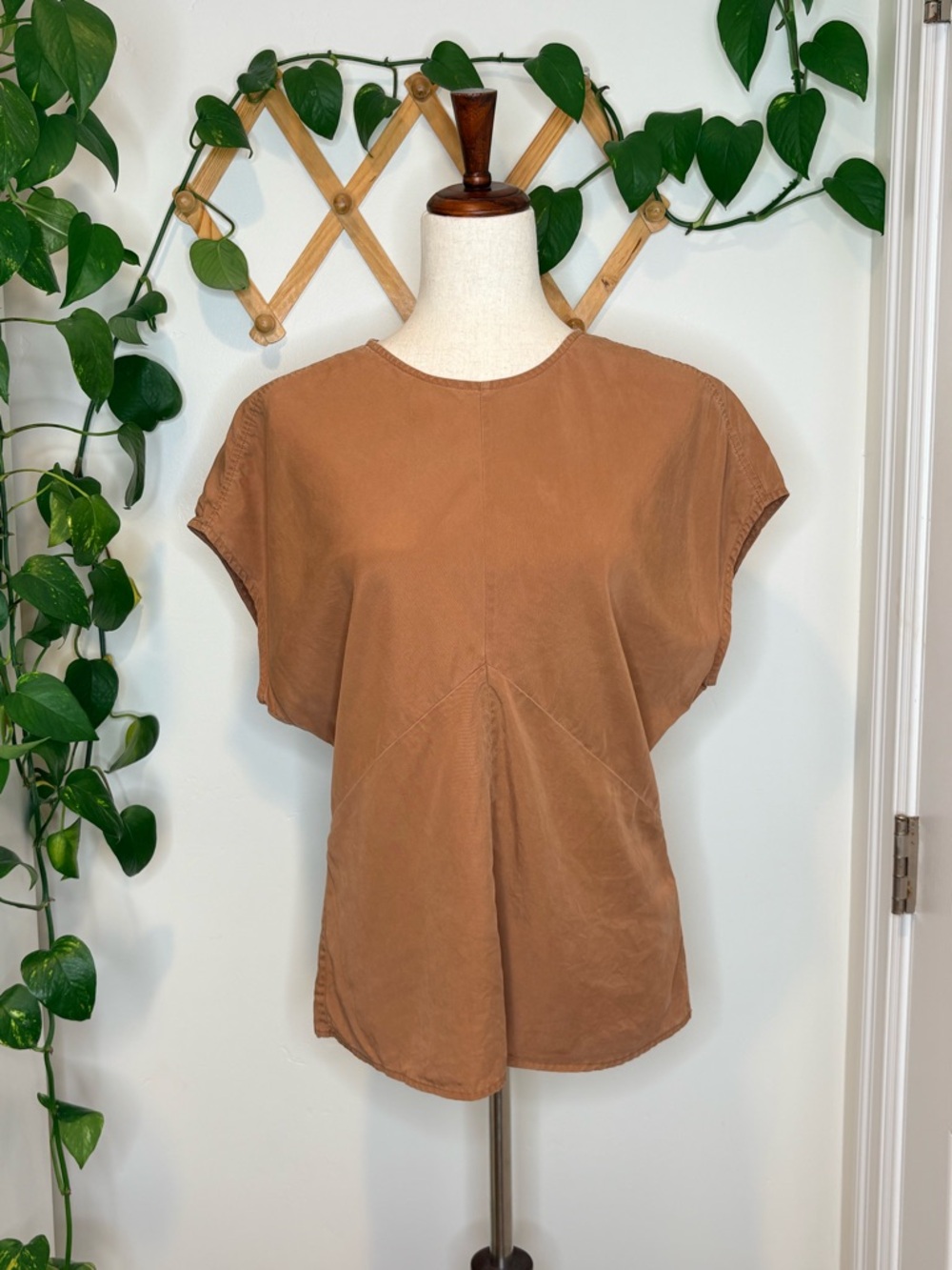 EVERLANE The Drape Top in Butterlite